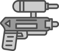 conception d'icône de vecteur de pistolet à eau