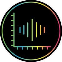 conception d'icône de vecteur de fréquence