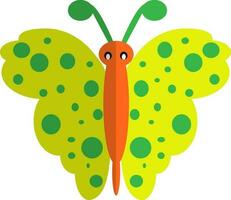 illustration de une papillon icône. vecteur