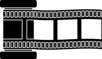 bobine avec Cadre icône dans cinéma concept. vecteur