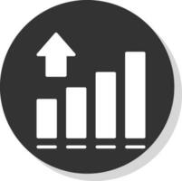 conception d'icône de vecteur de croissance