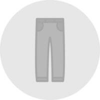 conception d'icône de vecteur de jeans