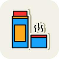 conception d'icône vectorielle thermo vecteur