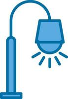 conception d'icône de vecteur de lampadaire