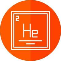 hélium vecteur icône conception