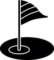 conception d'icône de vecteur de golf