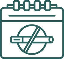 conception d'icône de vecteur de calendrier