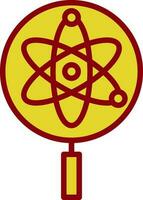 conception d'icône de vecteur de physique