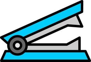 conception d'icône de vecteur d'agrafeuse