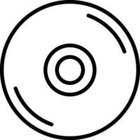 conception d'icône de vecteur de cd
