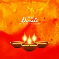 Abstrait vecteur joyeux Diwali
