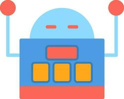 conception d'icône de vecteur de robot