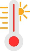 conception d'icône de vecteur de thermomètre