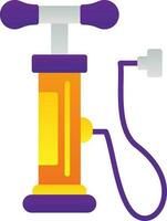 conception d'icône de vecteur de pompe à air