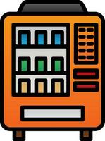 conception d'icône de vecteur de distributeur automatique