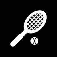 conception d'icône de vecteur de tennis