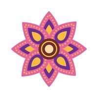 bonne fête de raksha bandhan avec style plat de décoration florale vecteur