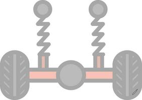 conception d'icône de vecteur de suspension