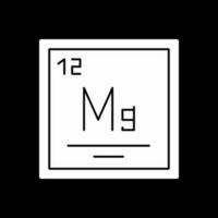 magnésium vecteur icône conception