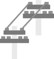 conception d'icône de vecteur de tour électrique