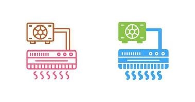 icône de vecteur de climatiseur