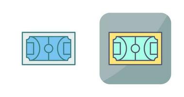 icône de vecteur de terrain de football
