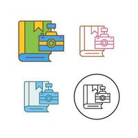 icône de vecteur de coups de caméra