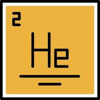 hélium vecteur icône conception