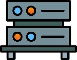 conception d'icône de vecteur de serveur