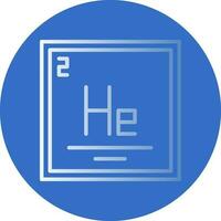 hélium vecteur icône conception