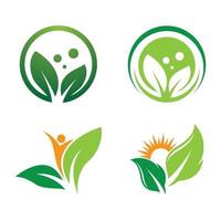 illustration d'images logo écologie vecteur