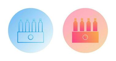 pack unique d'icône de vecteur de bières