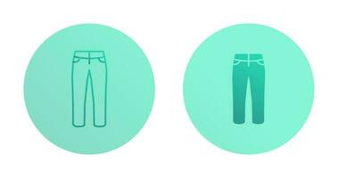 icône de vecteur de pantalon