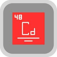 cadmium vecteur icône conception