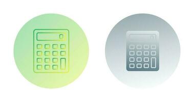 icône de vecteur de calculatrice