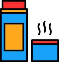 conception d'icône vectorielle thermo vecteur