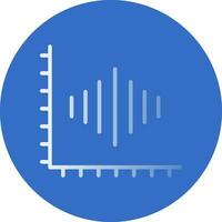conception d'icône de vecteur de fréquence