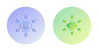 icône de vecteur de visualisation