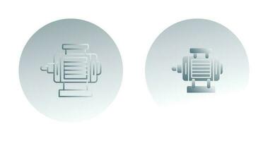 icône de vecteur de moteur électrique
