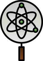 conception d'icône de vecteur de physique