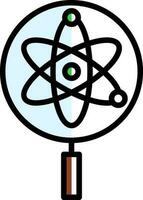 conception d'icône de vecteur de physique