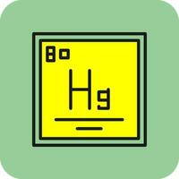 conception d'icône de vecteur de mercure