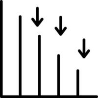 conception d'icône de vecteur de pertes