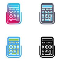 icône de vecteur de calculatrice