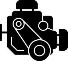 conception d'icône de vecteur de moteur de voiture
