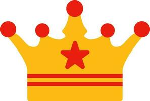 la monarchie vecteur icône conception