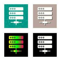 icône de vecteur de serveur
