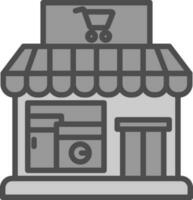 conception d'icône vectorielle de magasin d'électronique vecteur