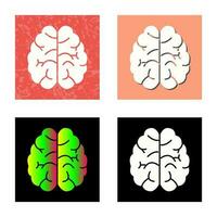 icône de vecteur de cerveau