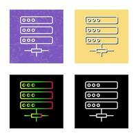 icône de vecteur de serveur